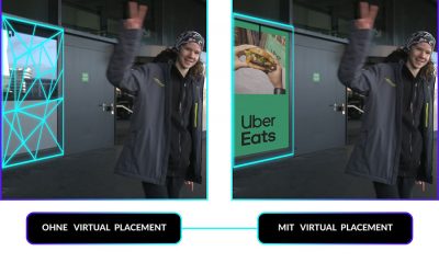 Virtual Placement: Mirriad bringt Uber Eats ins deutsche Fernse